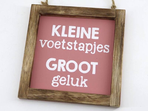 tekstlijst  kleine voetstapjes *8282