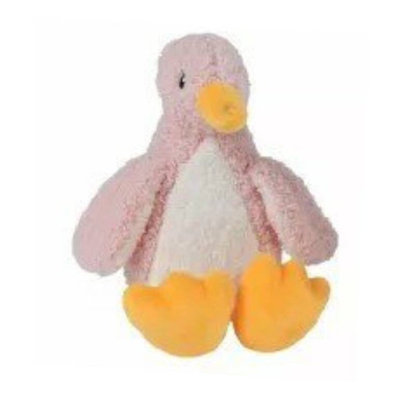 Eend knuffel, 20 cm roze