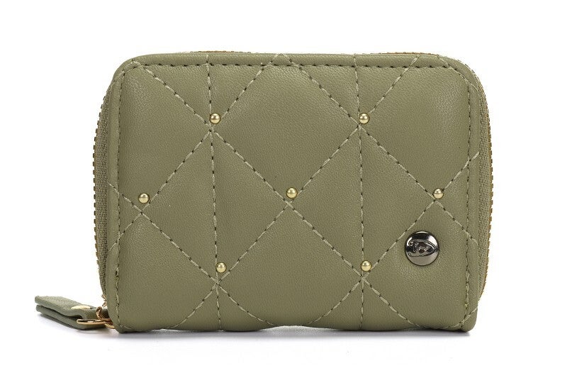 Green portemonneetje Como