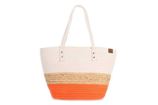 Mix color strandtas beachshopper Moreno