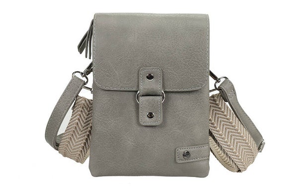 Light Grey Telefoon- En Schoudertasje Keith