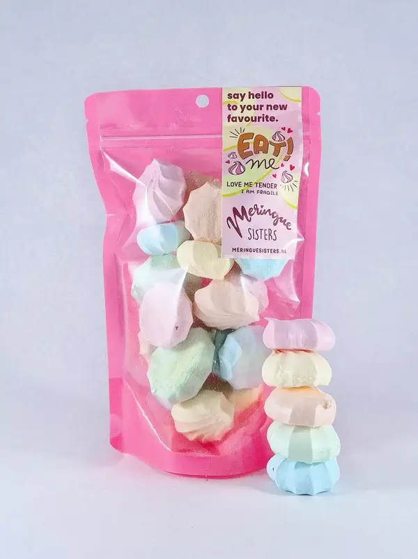 Meringue Rainbow Drops