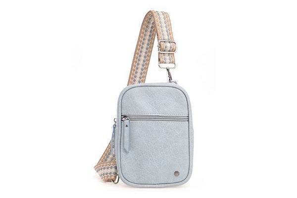 Sky blue crossbodytas Ruigoord