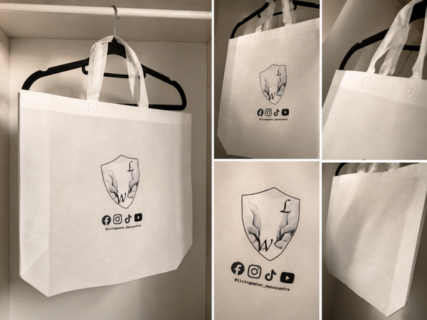 LWDC Witte Tote Bag