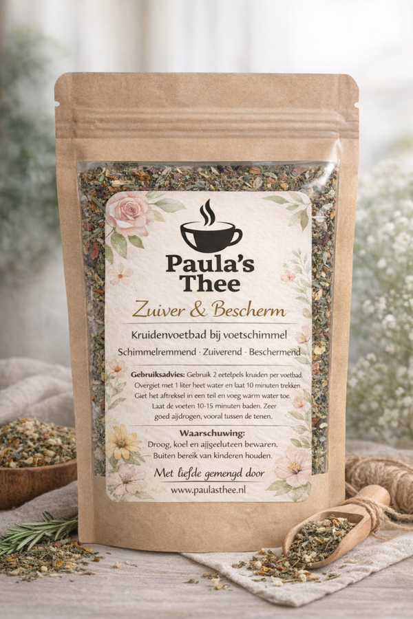 Voetbad bij Voetschimmel & Kalknagels | Paula’s Thee