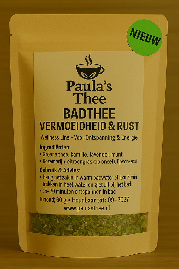 Badthee – Vermoeidheid & Rust