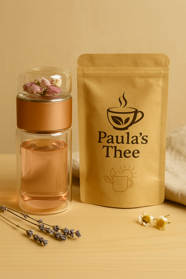 Luxe Theeritueel Bundel – Theefles + Thee naar Keuz