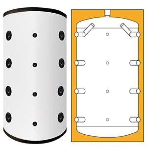 Buffervat BUFFER 200L