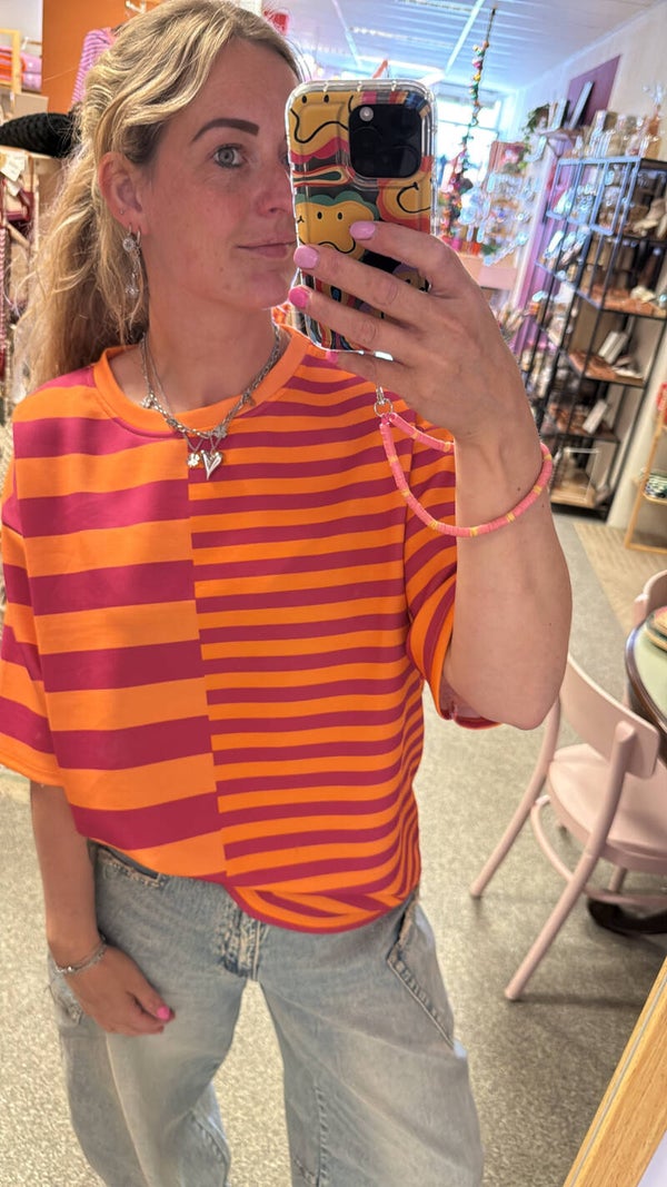 Streep shirt asymmetrisch