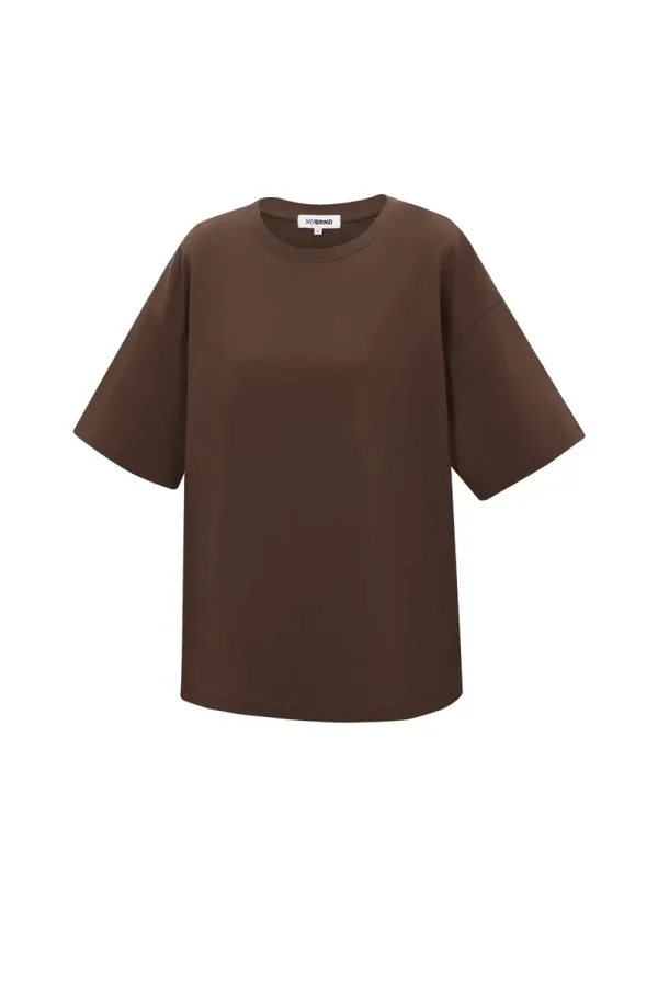 T-shirt - Bruin
