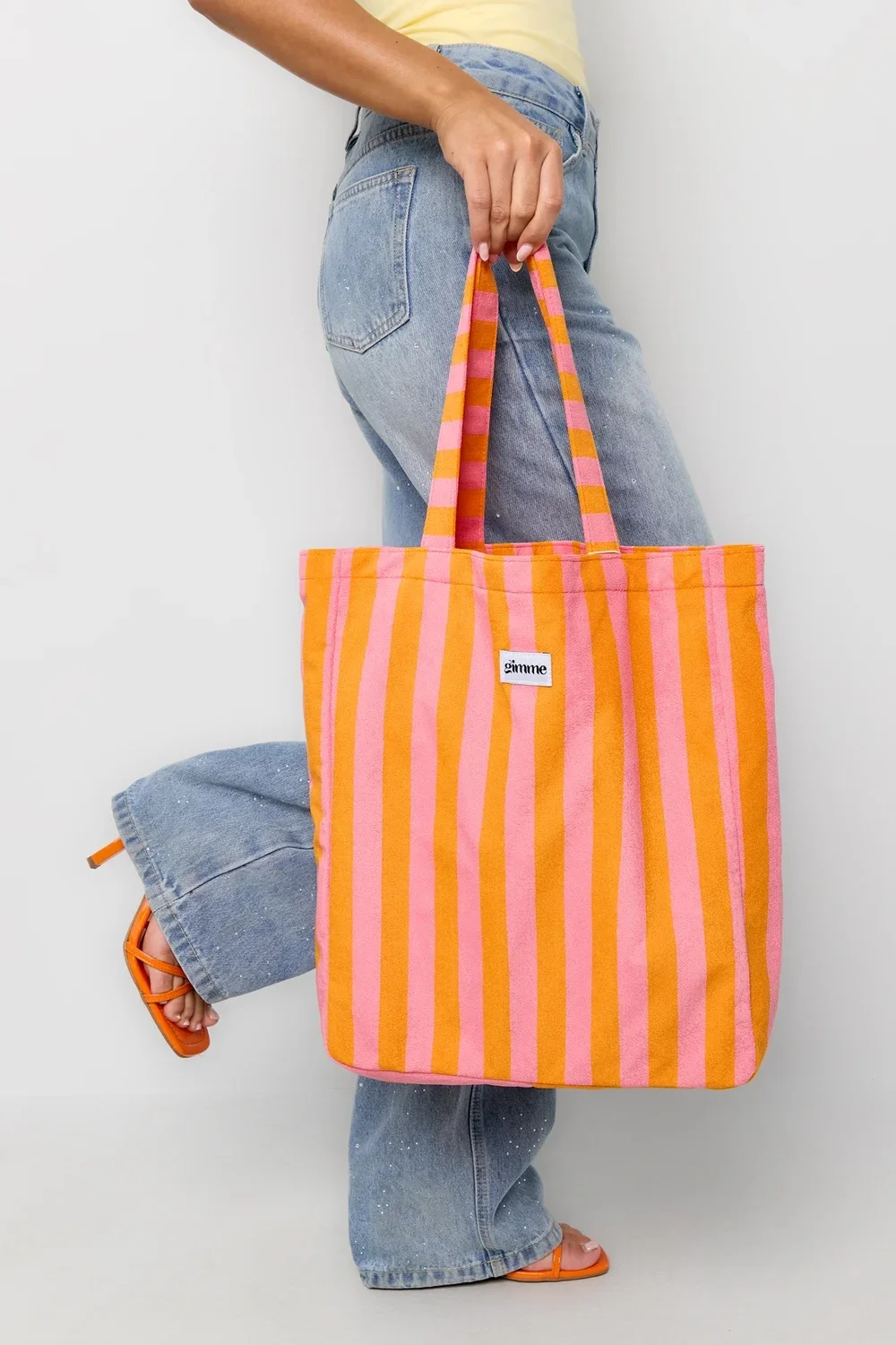 Shopper gestreept