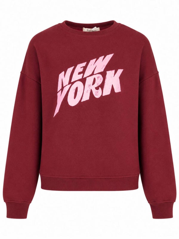 Sweater NY - bordeaux
