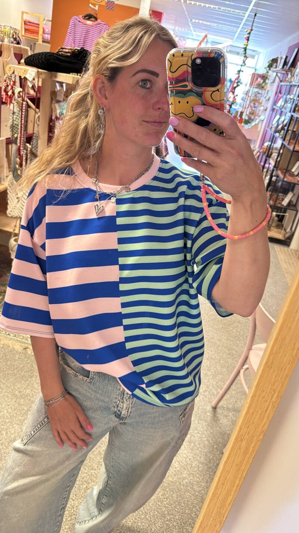 Streep shirt asymmetrisch