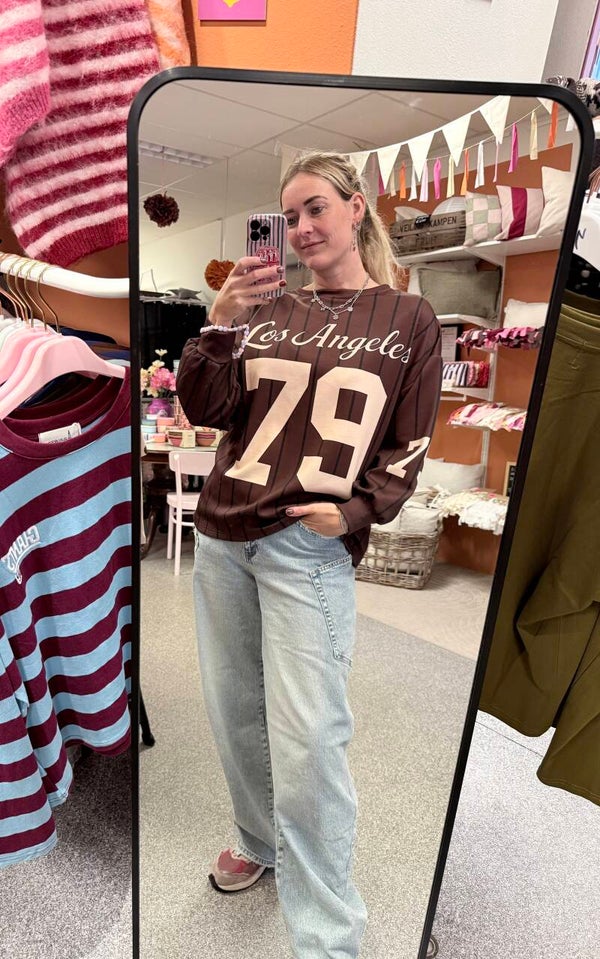 Baseball longsleeve - bruin