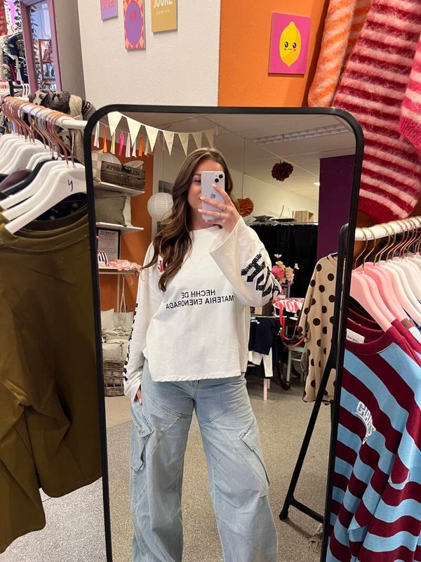 Longsleeve whwh - Wit