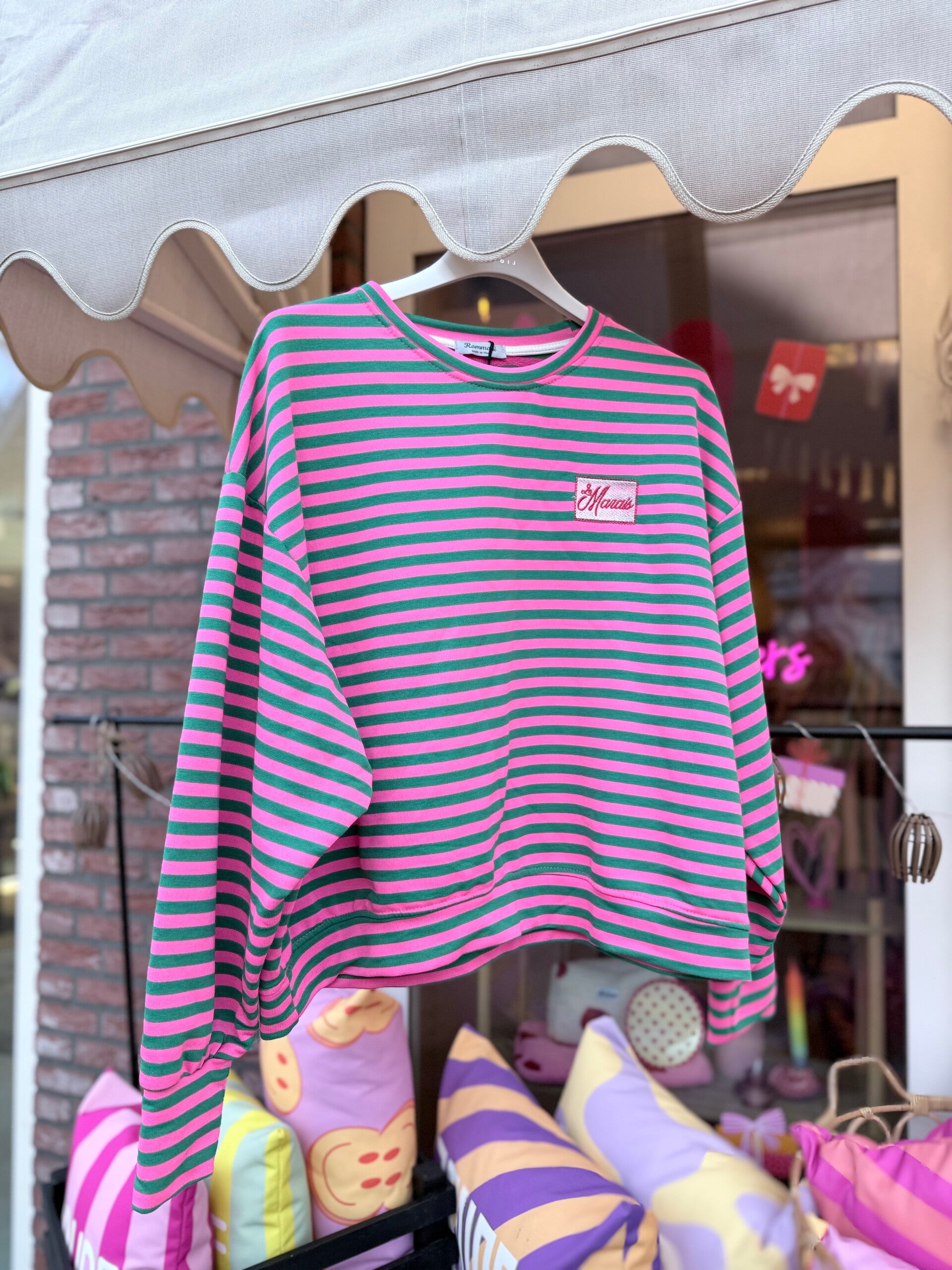 Le Marais - roze/groen