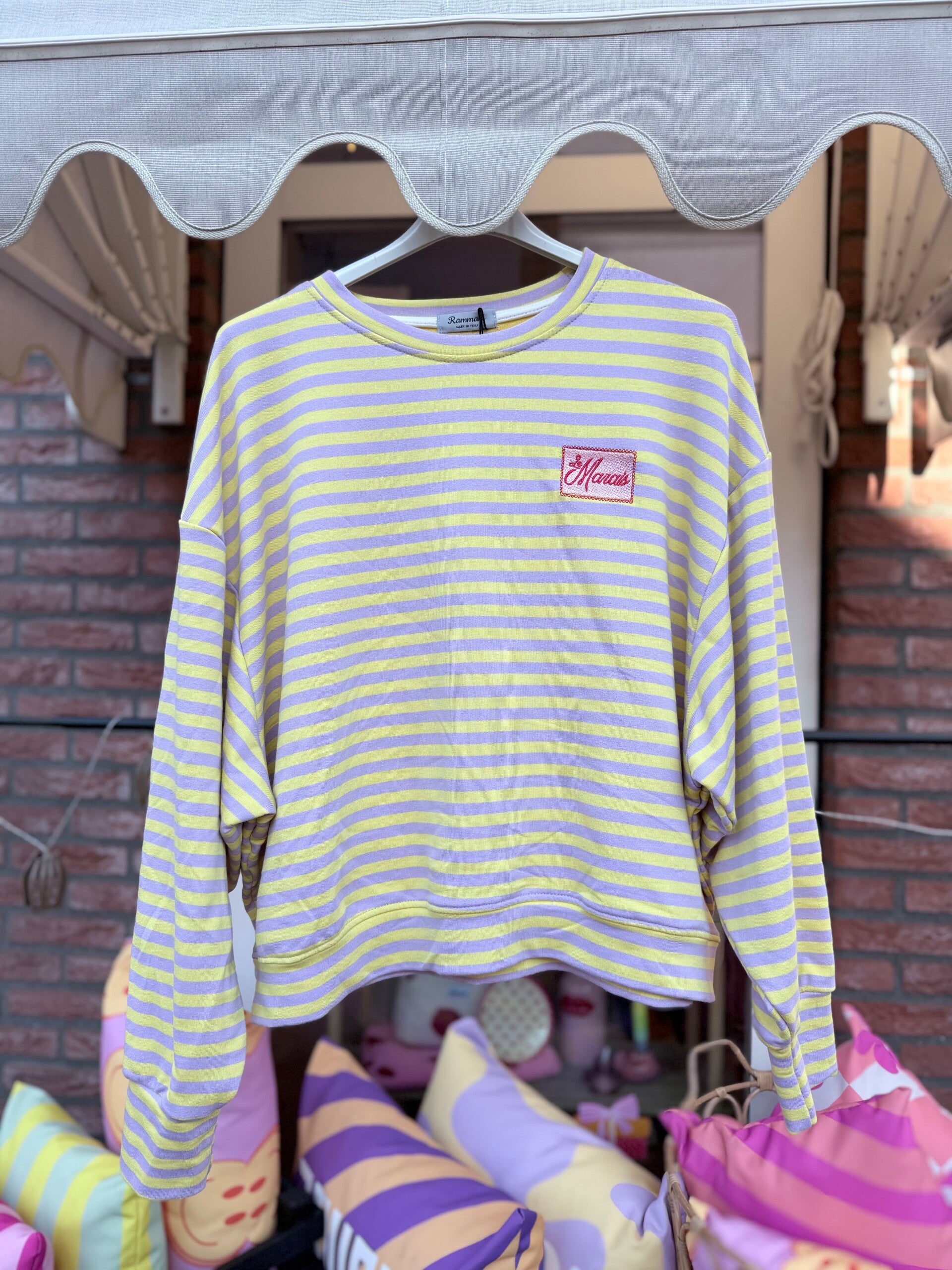 Le Marais - geel/lavendel