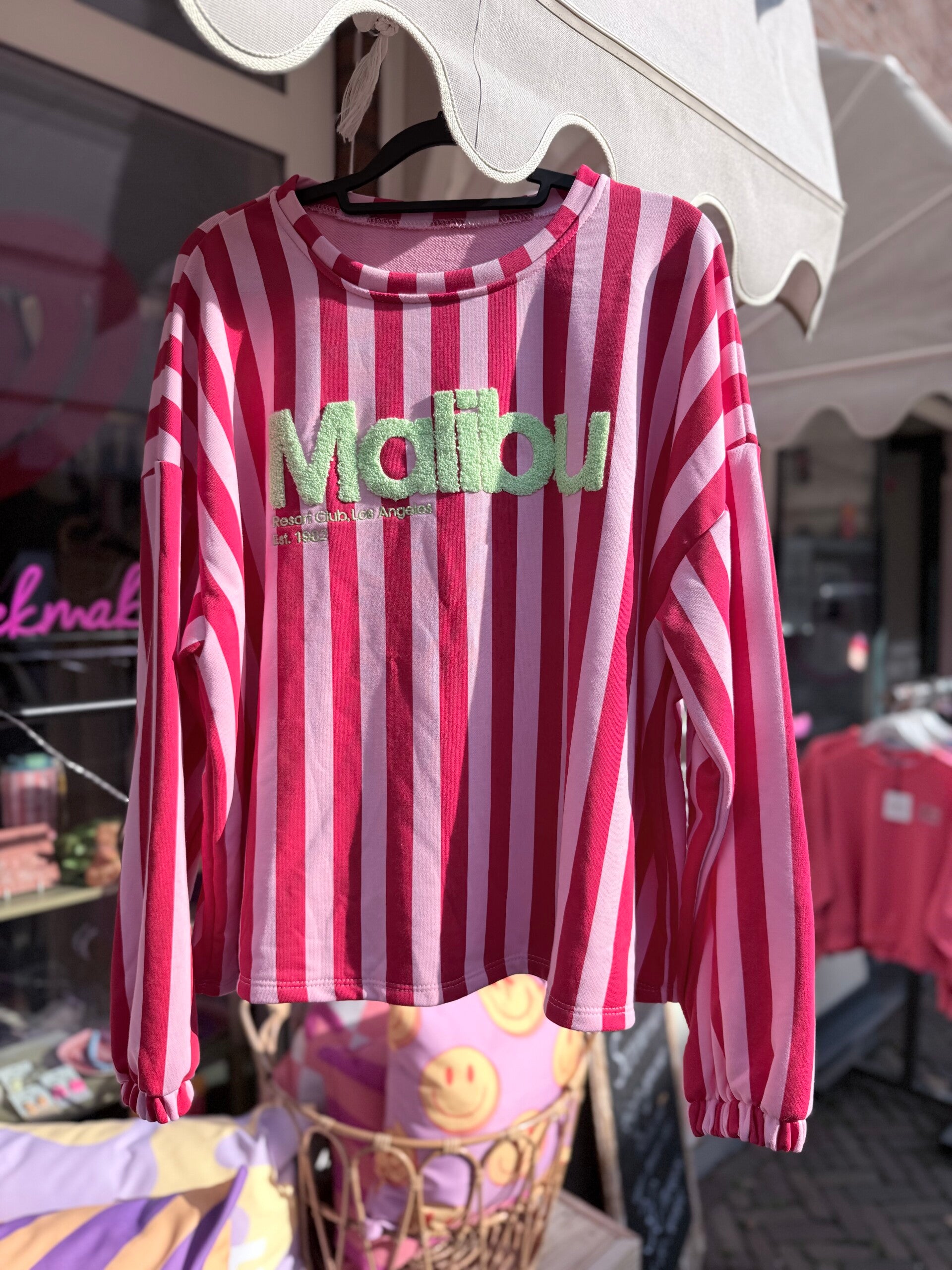 Sweater Malibu roze/rood