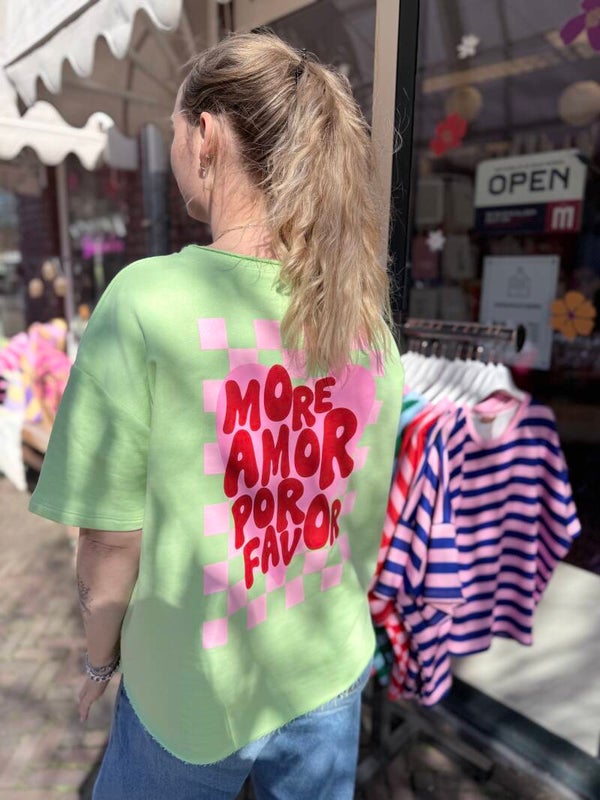 Sweatshirt - More amor