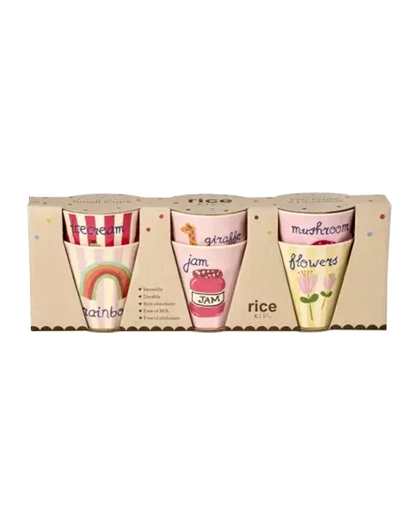 Kidsbeker - Set 6 stuks ABC print