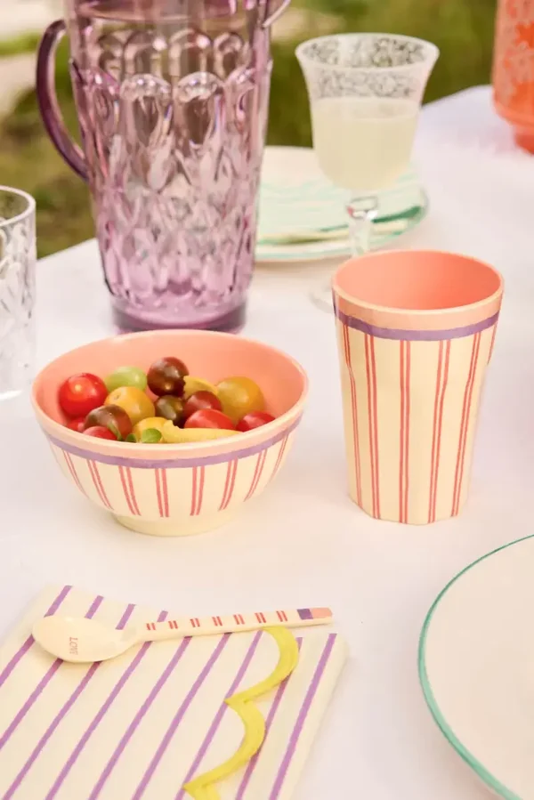 Grote beker - Stripey love