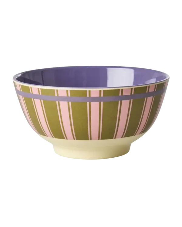 Middelgroot Kom - Stripe Delight