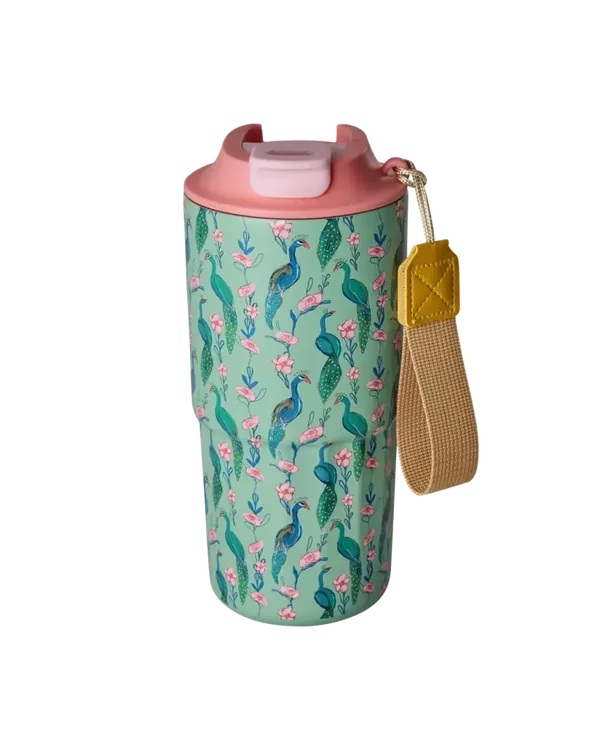Roestvrijstalen Thermobeker - Peacock