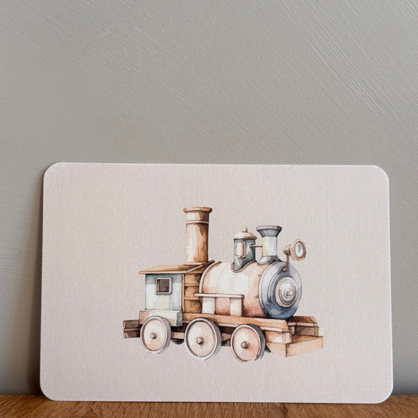 Kaart trein | Blanco
