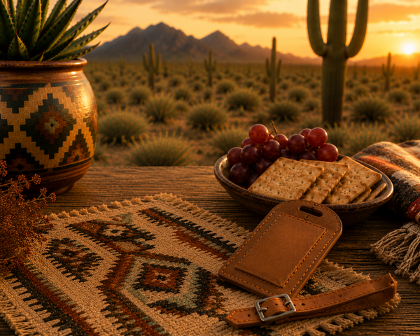 Premium Leather Luggage Tag – Travel in Style