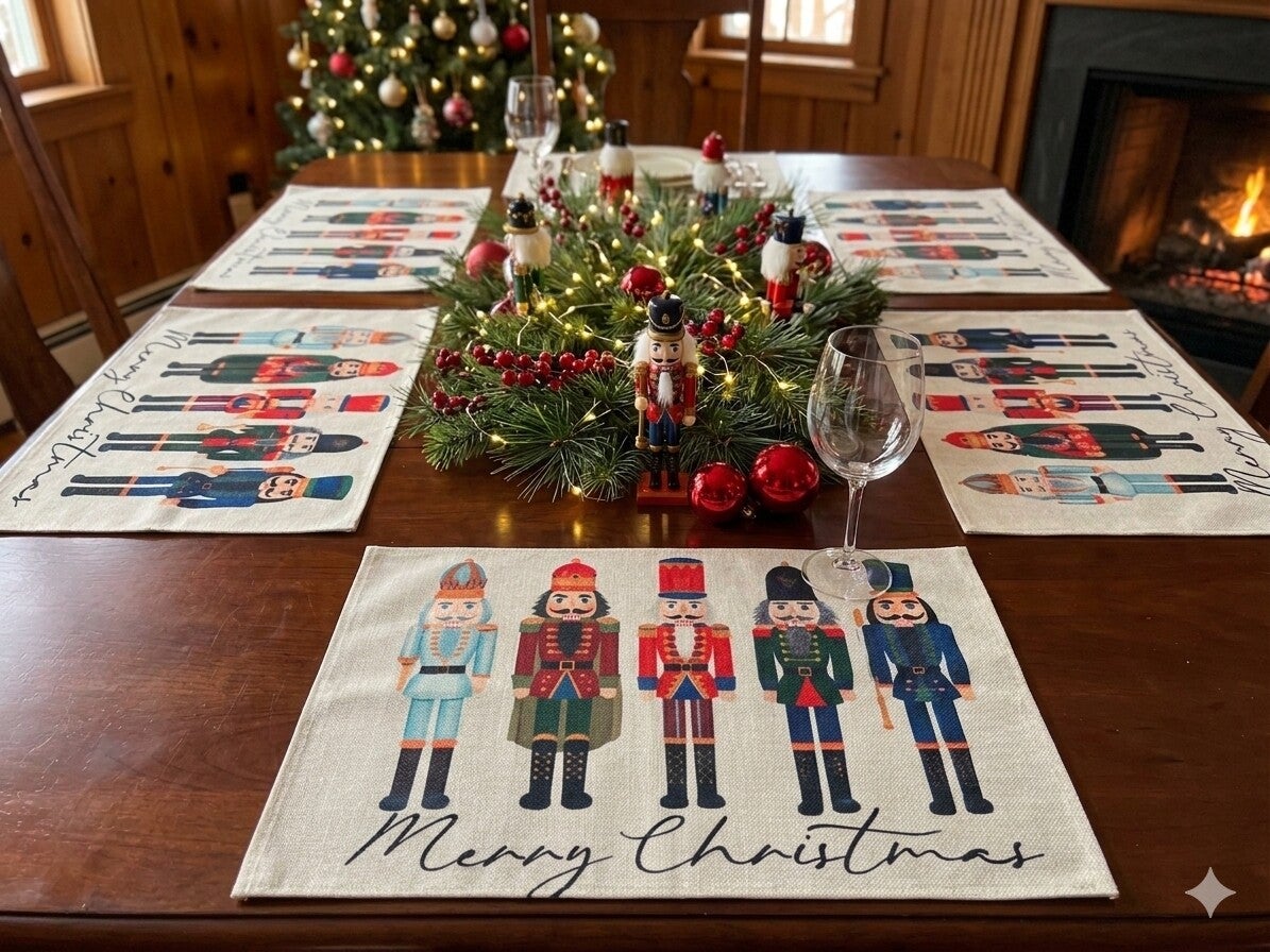 Holiday Placemats – Festive Christmas Table Décor