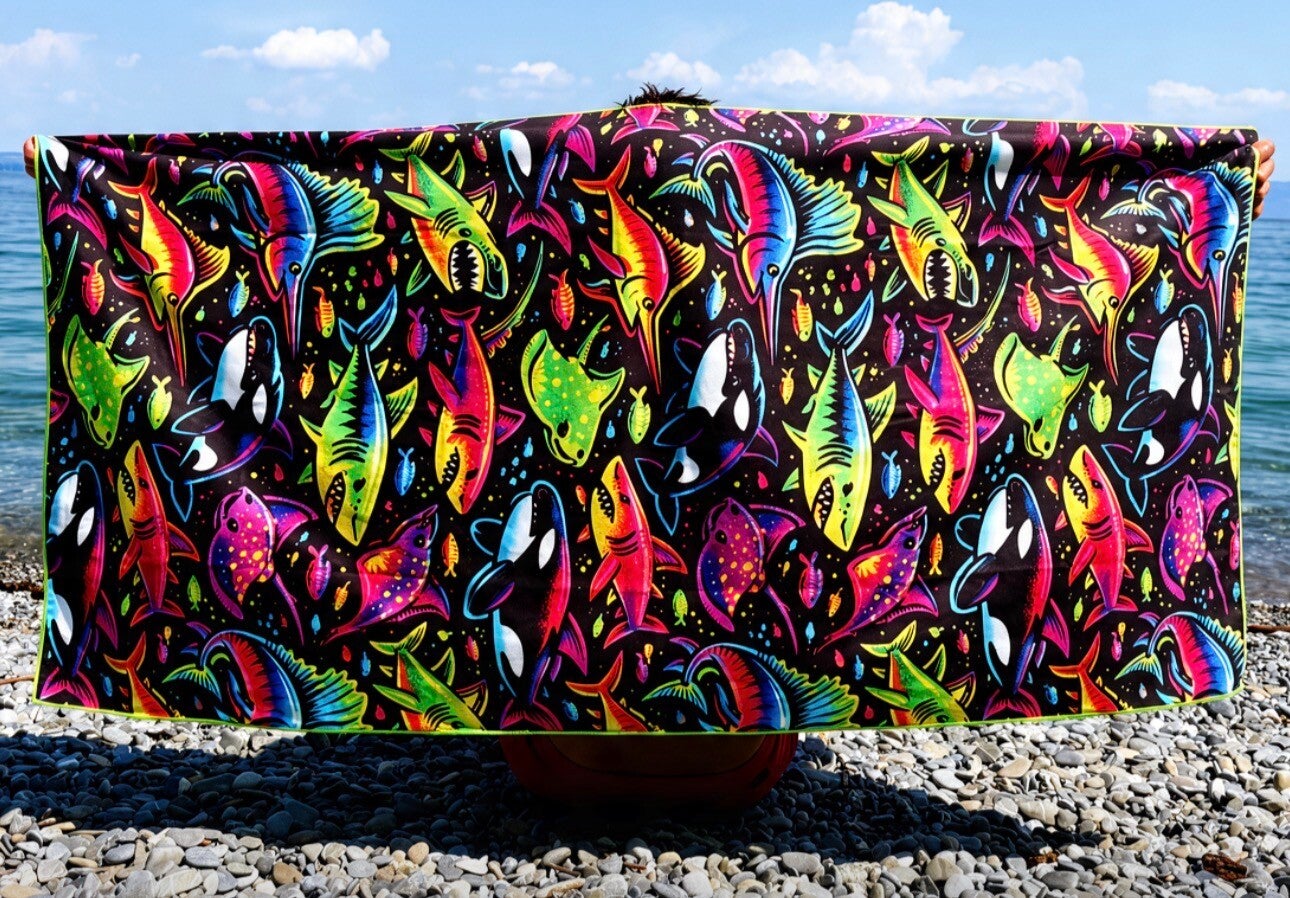Ocean Squad Microfiber Towel