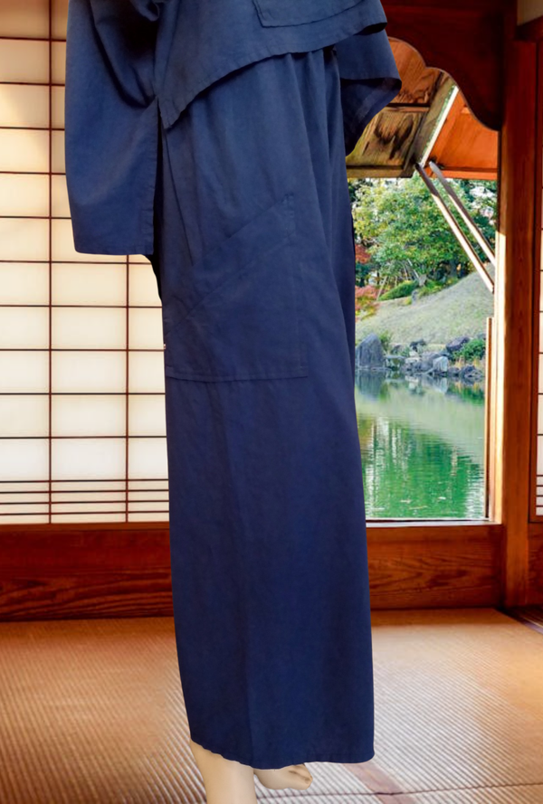 PANTALON ZOE LONG 2 POCHES PRINTEMPS/ETE 2026 EN TOILE 100 % COTON LAVE FABRIQUE EN FRANCE