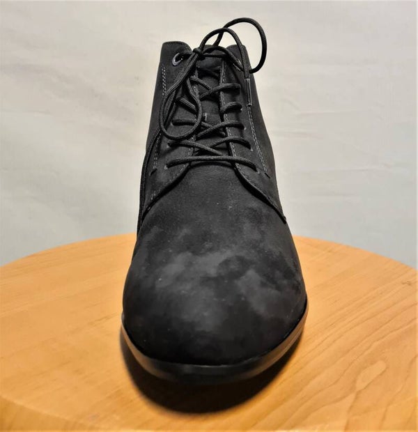TAMARIS schoen in Navy Nubuc