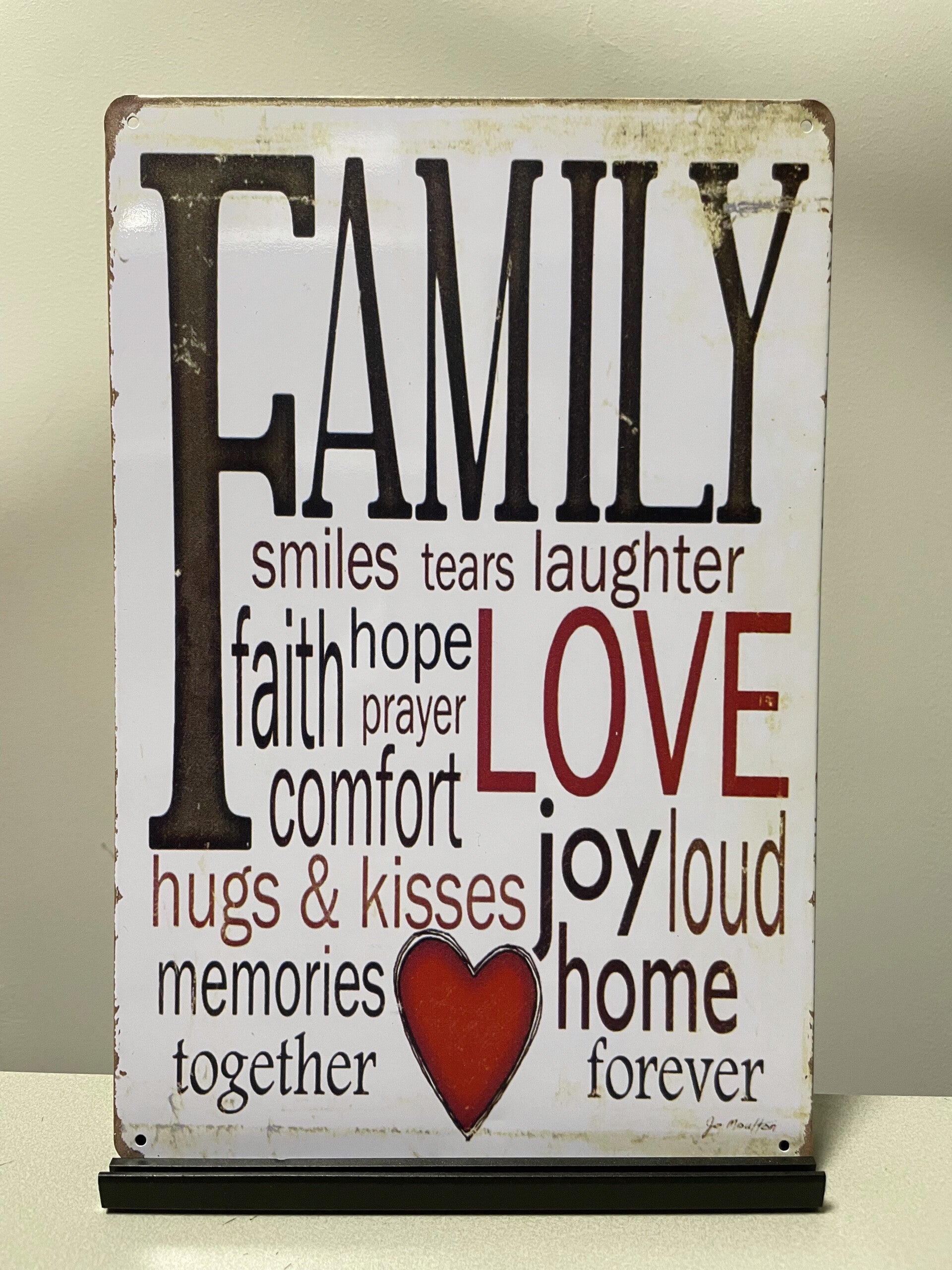 Family ,tekstbord (Old Look)
