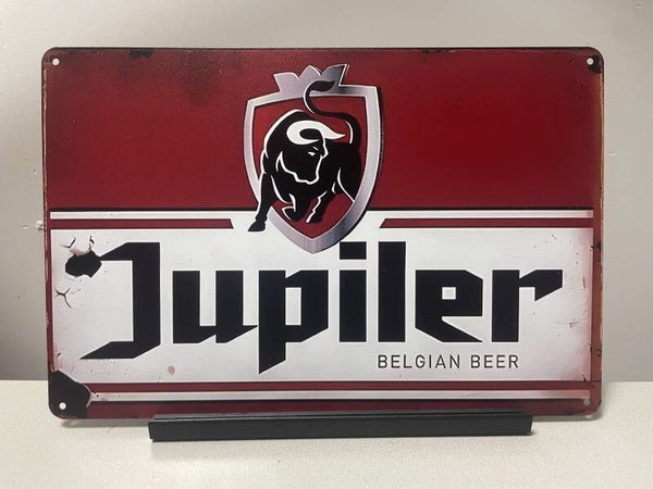 Jupiler Belgian beer reclamebord (Old Look)