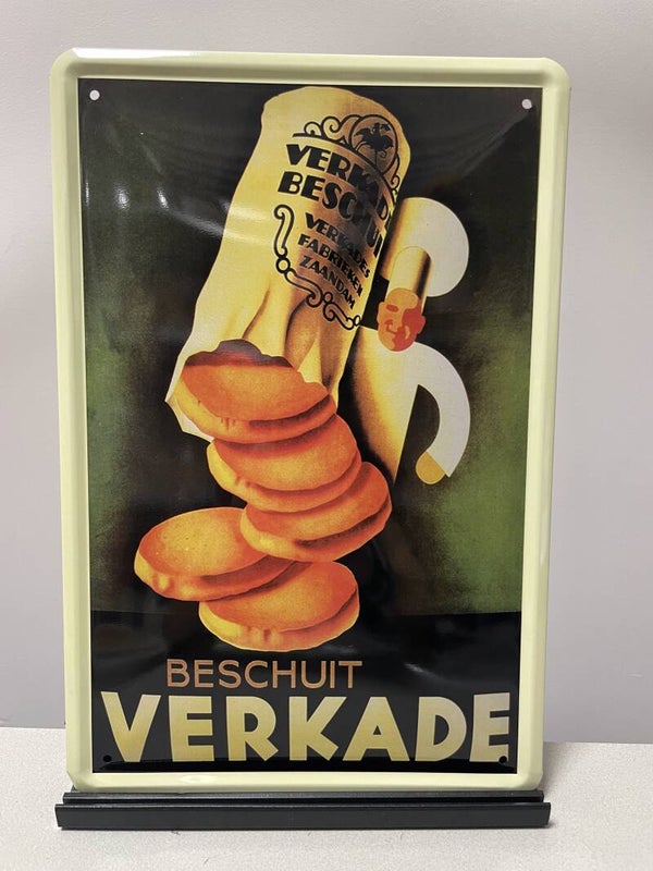 Verkade metalen reclamebord (Old Look)