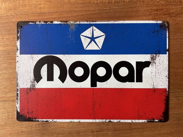 Mopar metalen reclamebord / wandbord (Old Look)