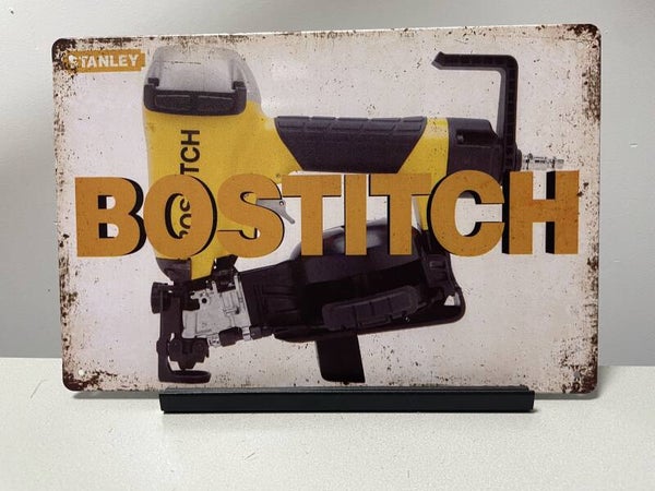 Bostitch metalen reclamebord / wandbord (Old Look)