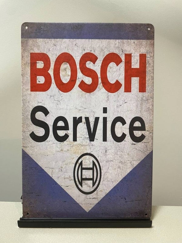 Bosch Service metalen reclamebord / wandbord