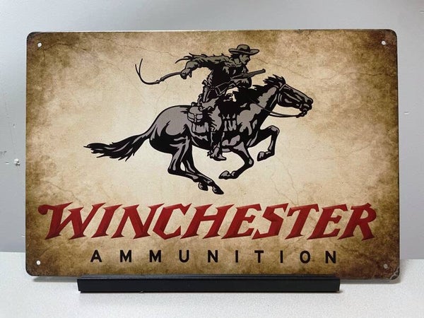 Winchester Ammunition metalen reclamebord / wandbord (Old Look)