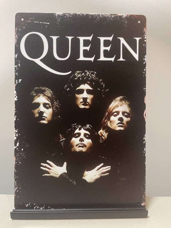 Queen metalen reclamebord (Old Look)