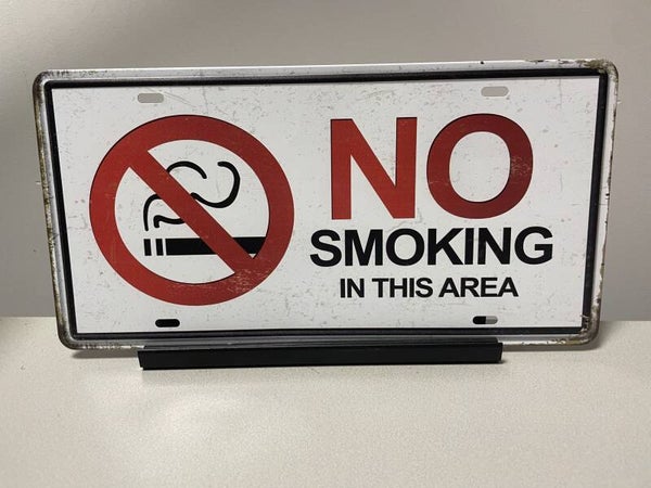 No Smoking wandbord (old Look)