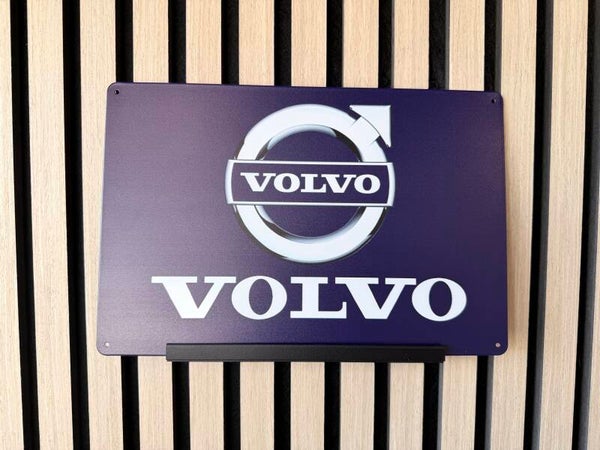Volvo metalen reclamebord