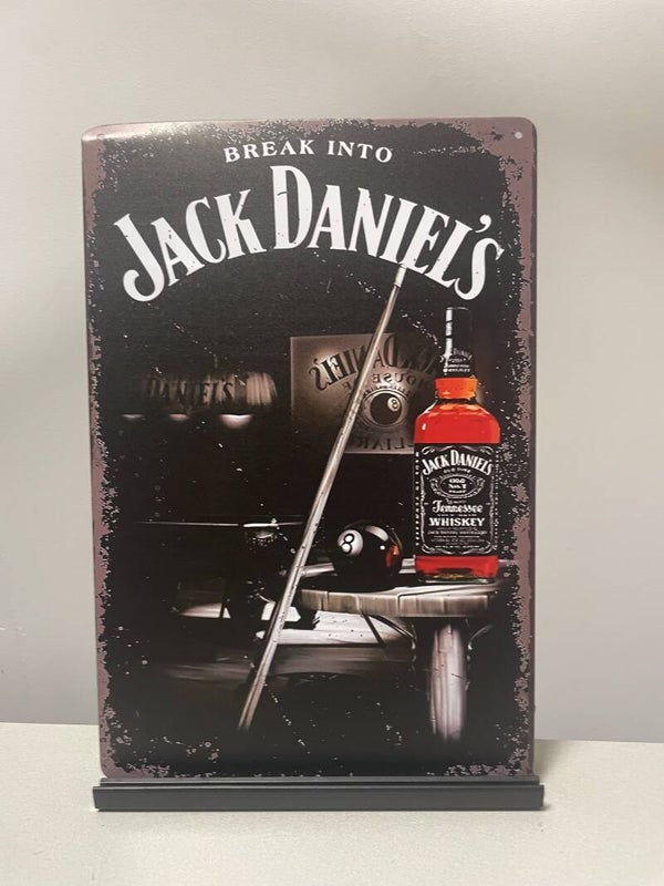 Jack Daniel’s metalen reclamebord (Old Look)