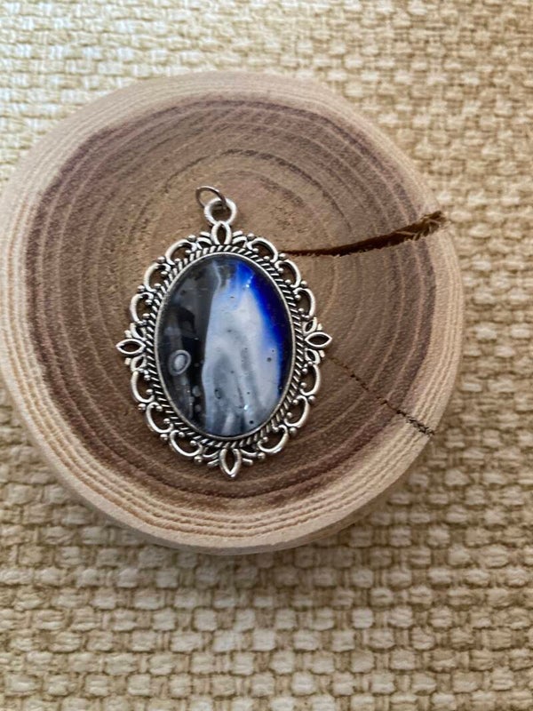 Hand made acrylhanger ovaal (31)