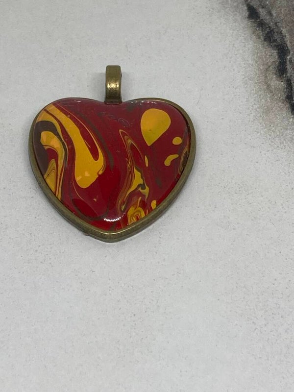 Hand made hanger hart (59)