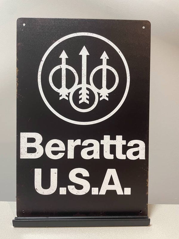 Beratta U.S.A. metalen reclamebord (Old Look)