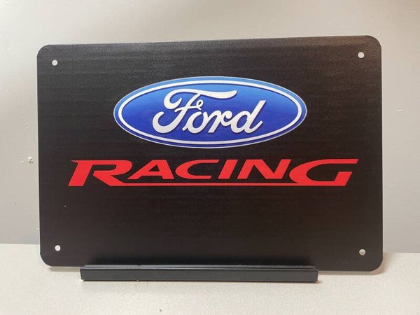 Ford Racing metalen reclamebord / wandbord (Old Look)