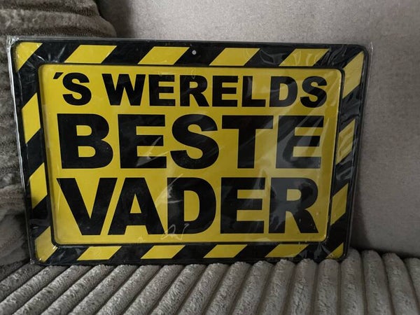 ‘s Werelds beste vader, metalen giftcard