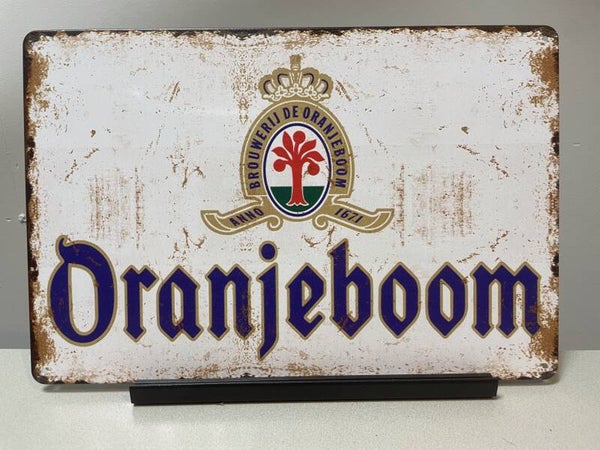 Oranjeboom bier wandbord (Old Look)
